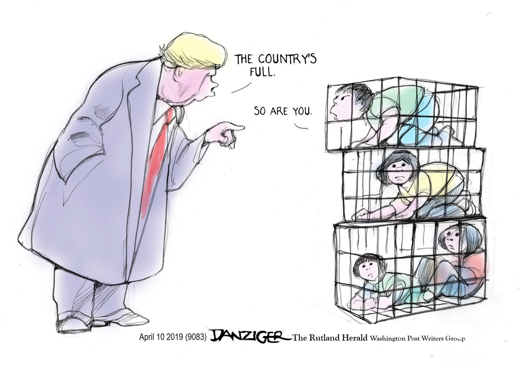 Jeff Danziger cartoon